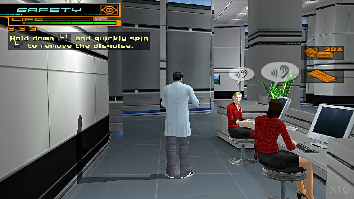 Spy fiction - Playstation 2 spill (PS2)