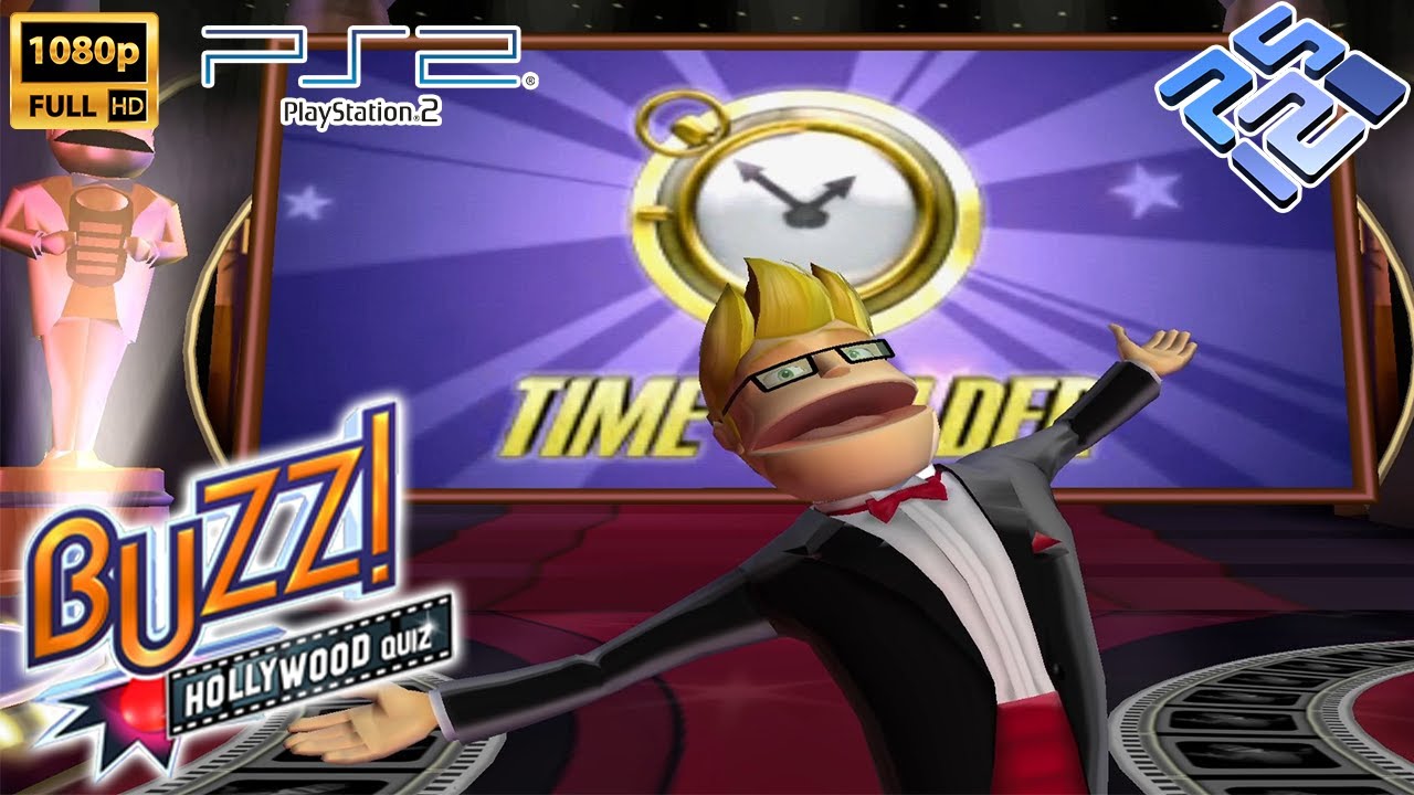 Buzz - The hollywood quiz - Playstation 2 spill (PS2)