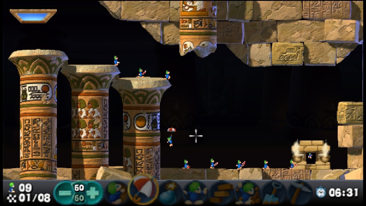 Lemmings - Playstation portable spill (PSP)