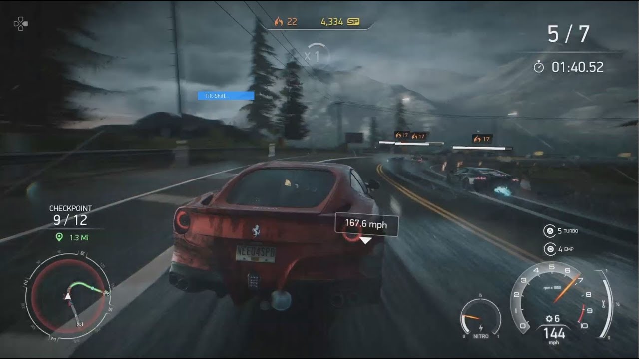 Need for Speed Rivals - Playstation 4 spill (ps4)