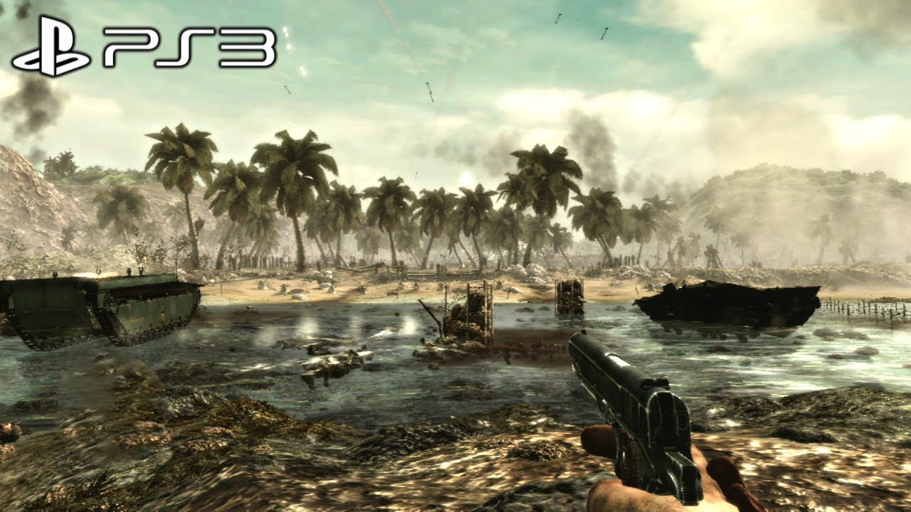 Call of Duty - World at War - Playstation 3 spill (ps3) (Platinum)