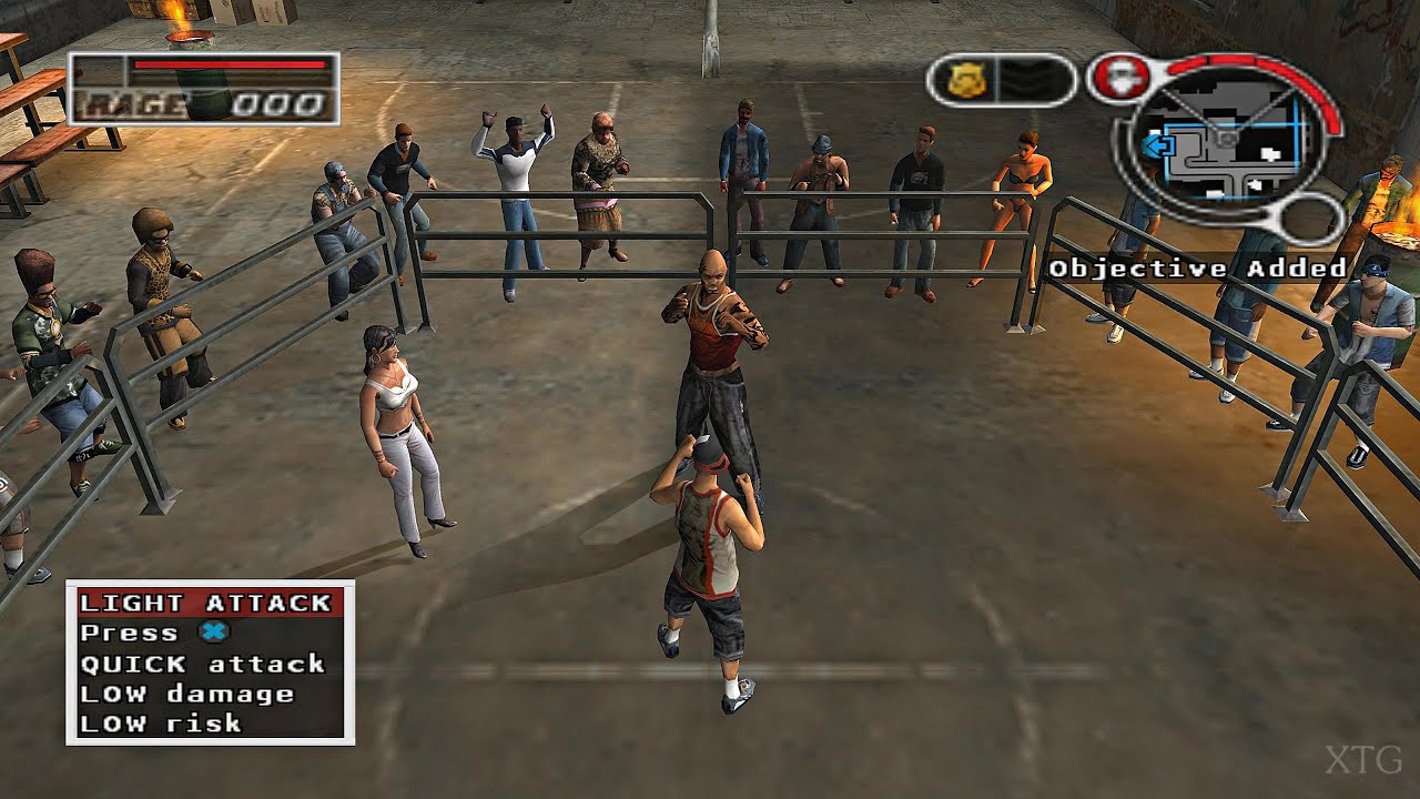 Gameplay-bilde fra Crime life - Gang wars - Playstation 2 spill (PS2)