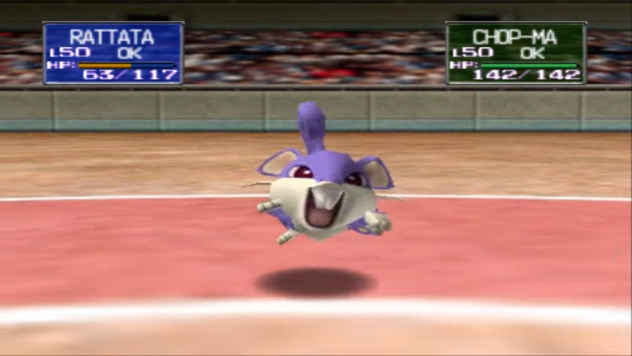 Pokemon stadium (tysk språk) – Nintendo 64 spill (N64)