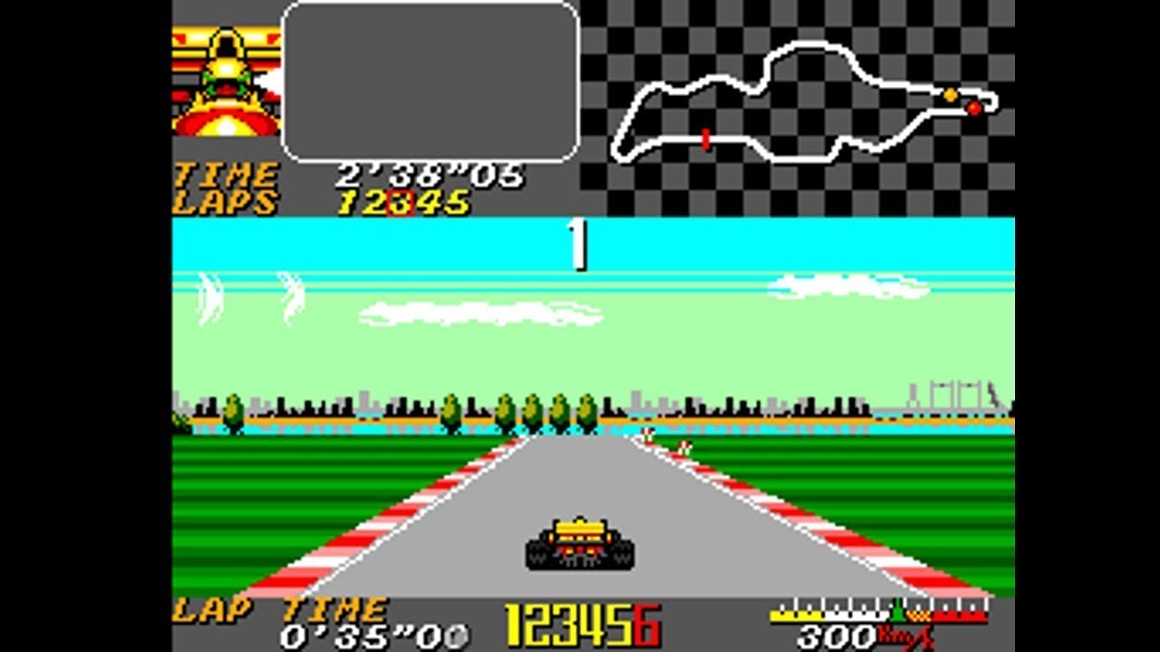 Ayrton Senna's - Super monaco GPII - Sega master system spill
