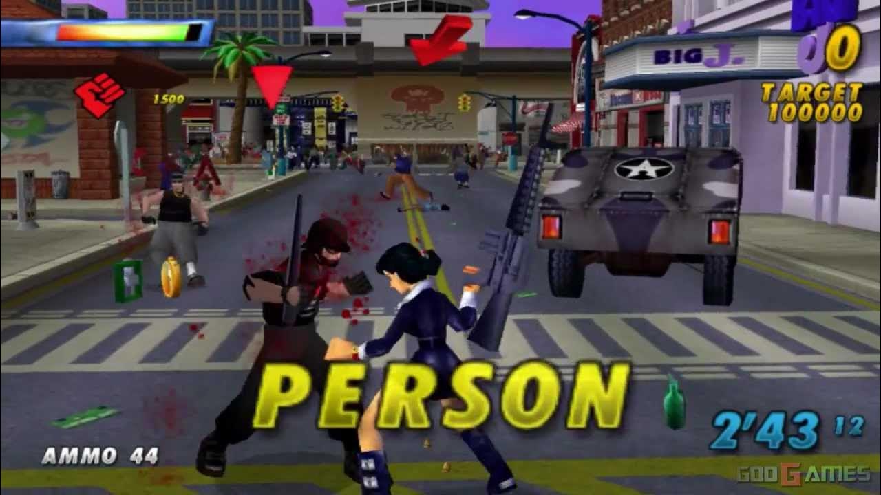 State of emergency - Playstation 2 spill (PS2)