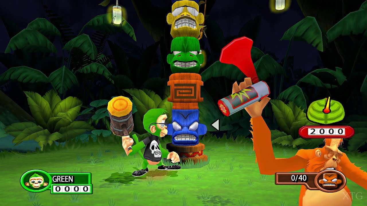 Buzz junior - Jungle party - Playstation 2 spill (PS2)