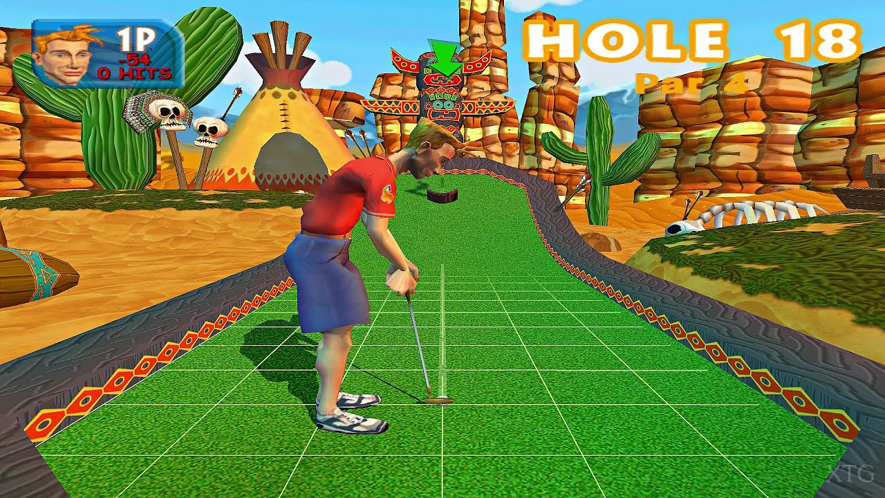 Crazy Golf - Playstation 2 spill (PS2)
