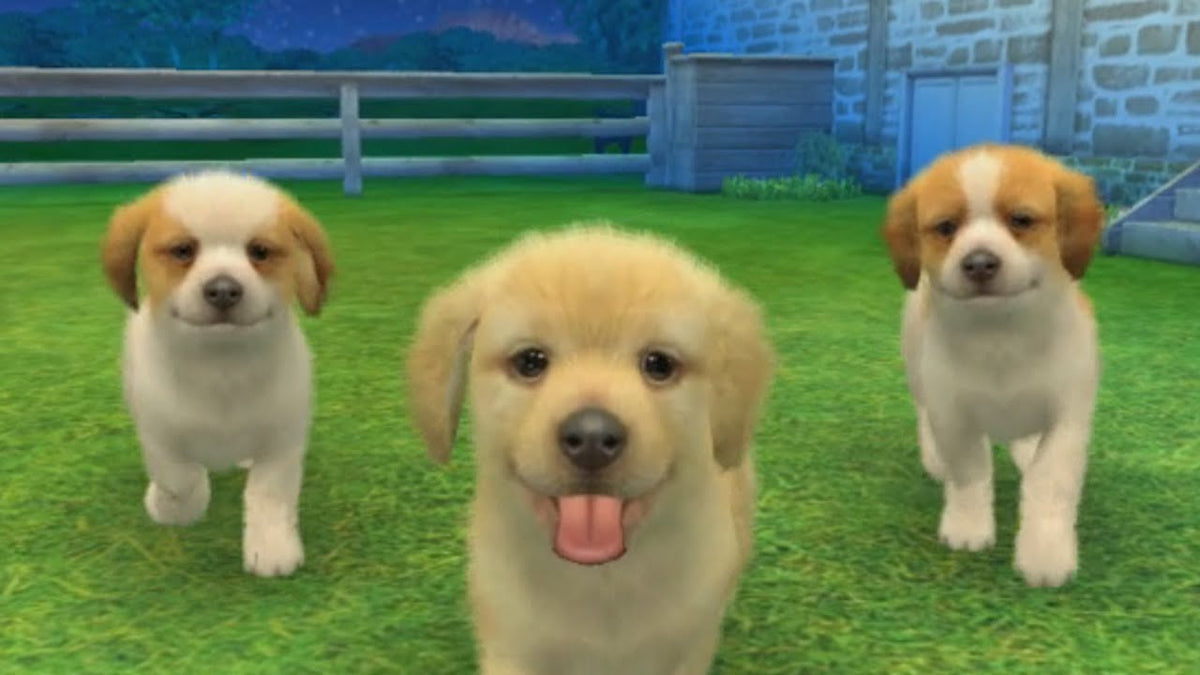 Nintendogs + cats - golden retriever & friends (nintendo selects) – Nintendo 3DS spill