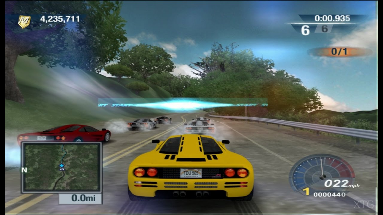 Test Drive Unlimited - Playstation 2 spill (PS2)