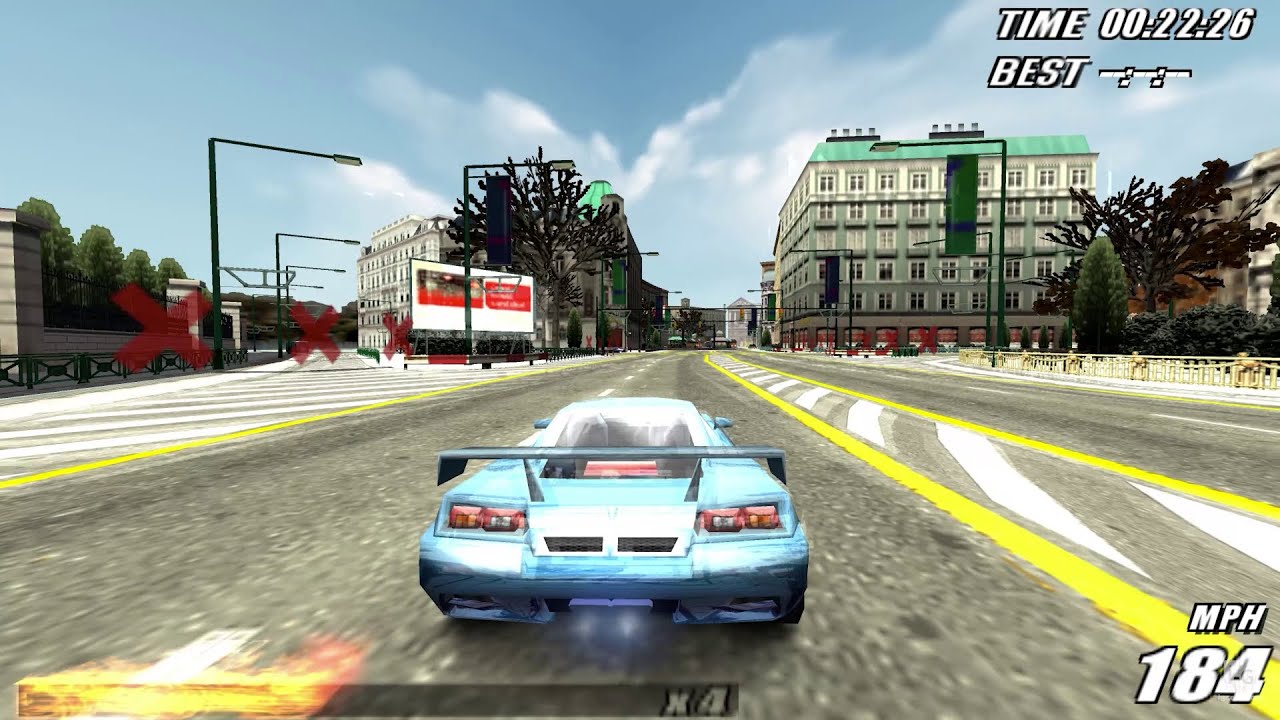 Burnout Legends - Playstation portable spill (PSP)