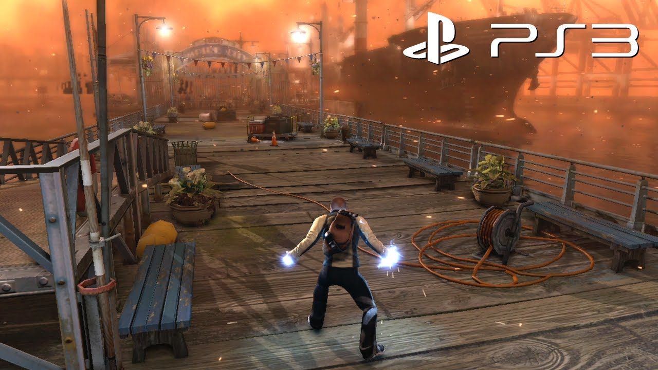 Gameplay-bilde fra Infamous 2 Playstation 3 Spill Ps3