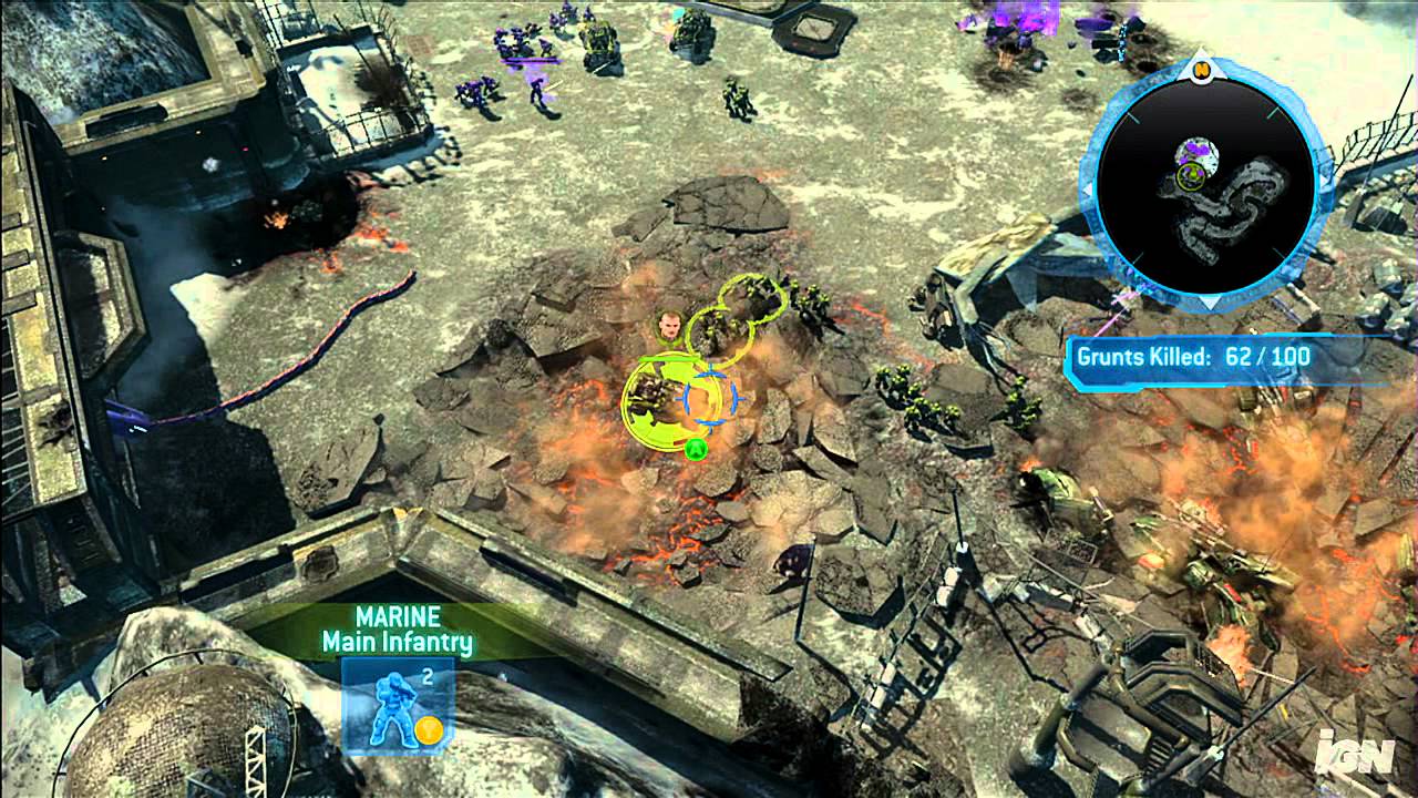 Gameplay-bilde fra Halo Wars Xbox 360 Spill