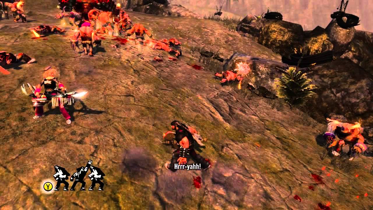Gameplay-bilde fra Brutal Legend Xbox 360 Spill