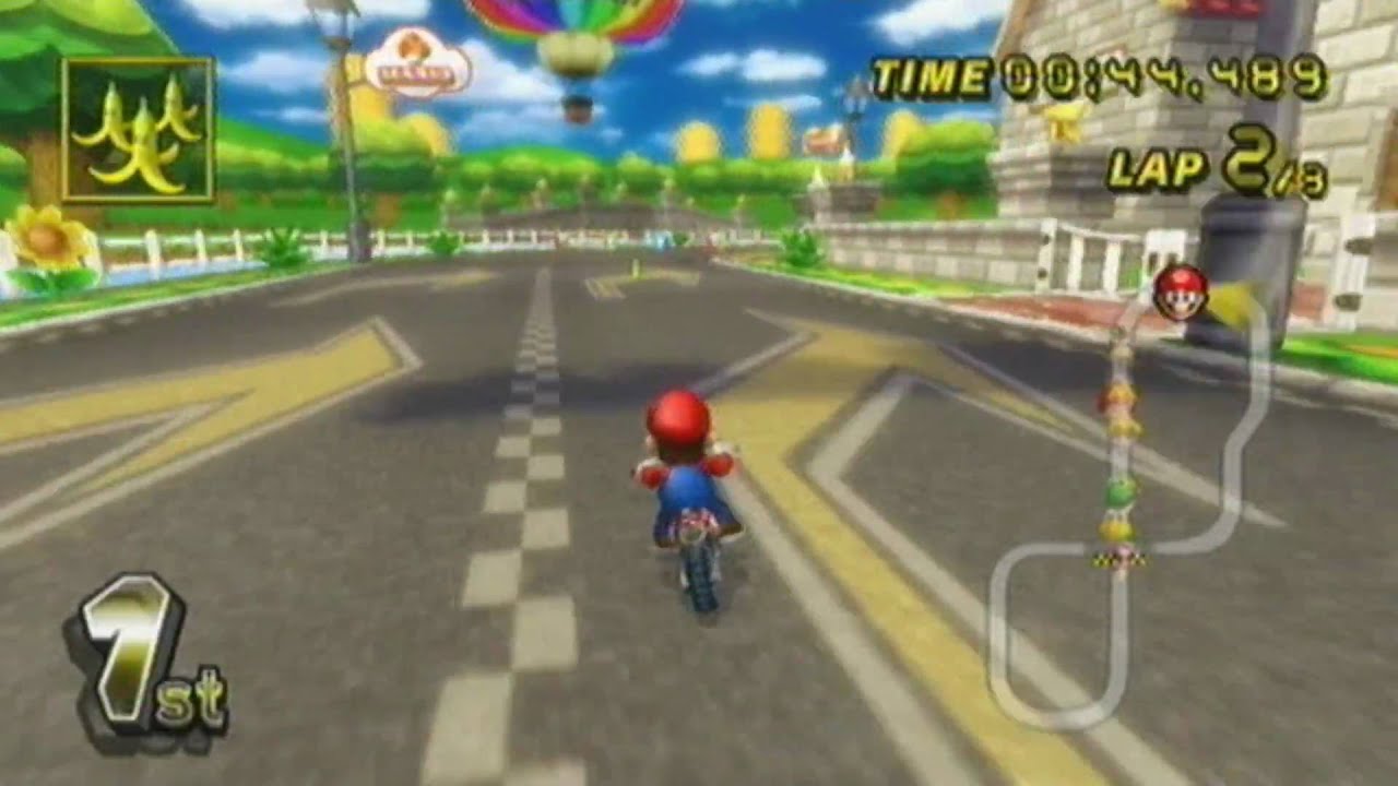 Gameplay-bilde fra Mario kart wii (Selects) - Nintendo Wii spill