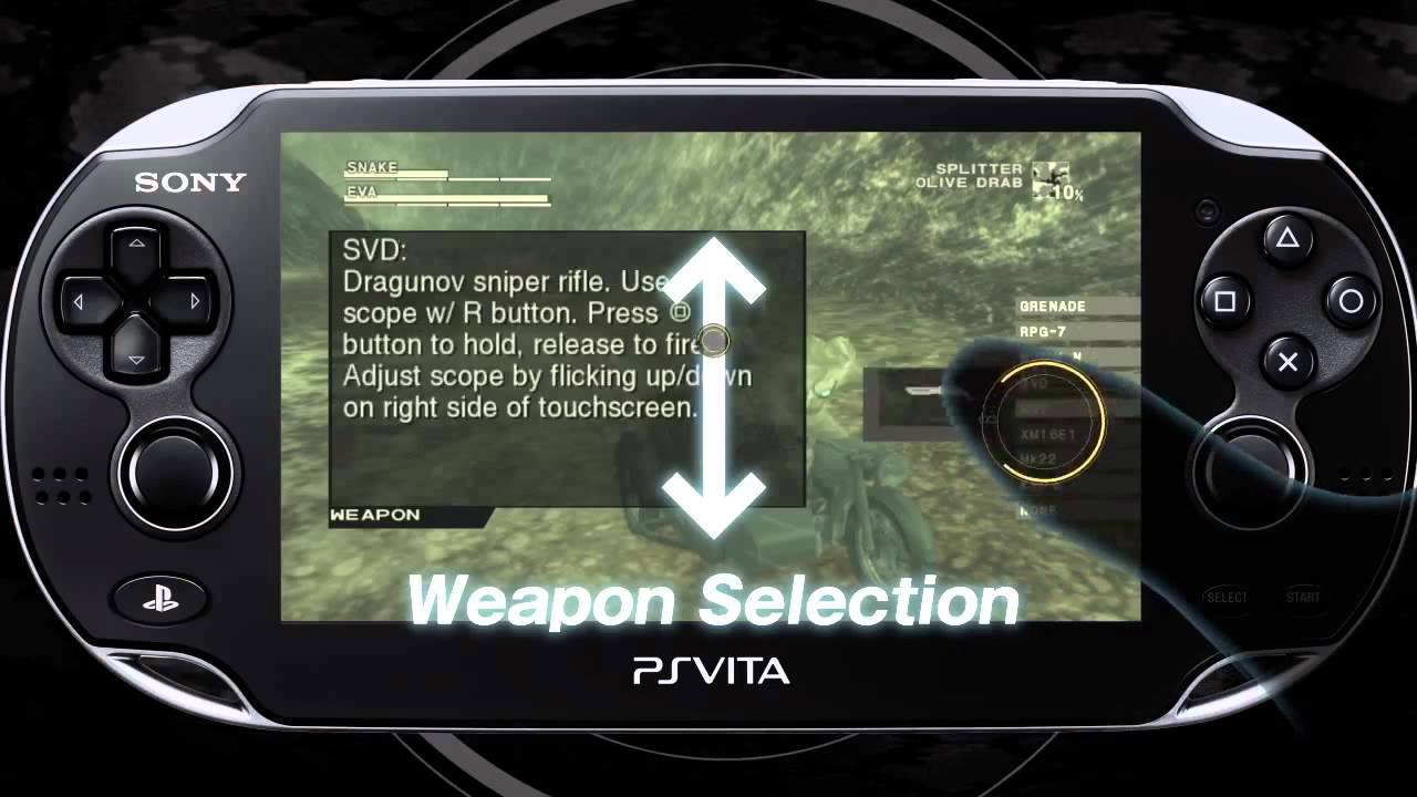 Metal gear solid - HD collection - Playstation Vita spill (PSVita)