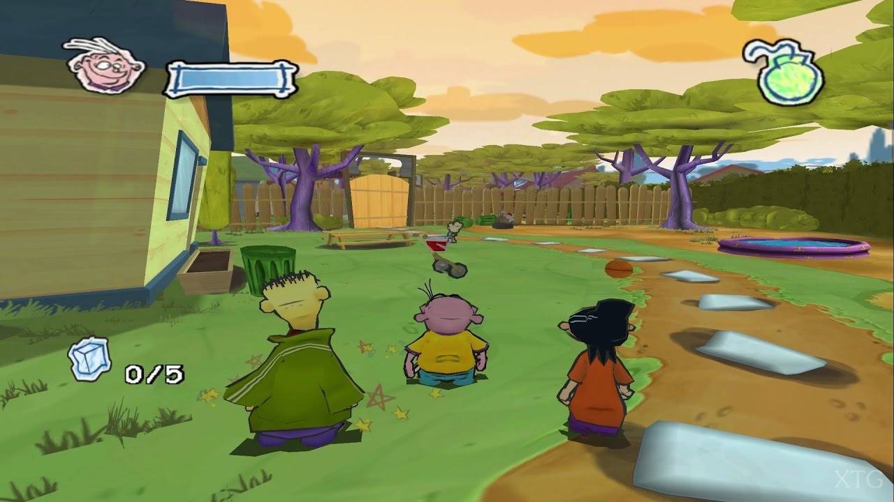Ed, Edd n Eddy - The mis-edventures - Playstation 2 spill (PS2)