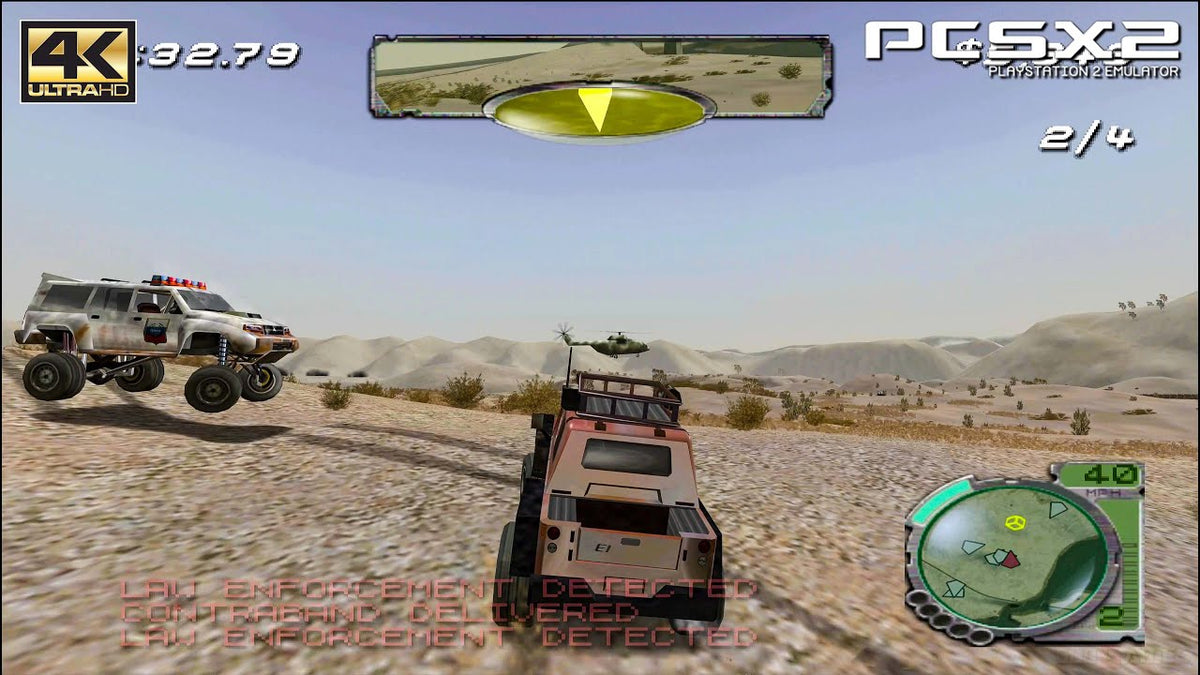 Smuggler’s Run 2 - Hostile Territory - Playstation 2 spill (PS2)