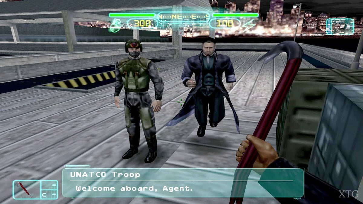 Deus Ex - Playstation 2 spill (PS2)
