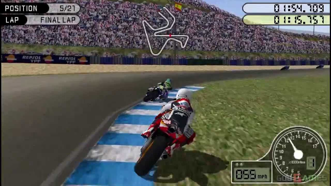 MotoGP - Playstation portable spill (PSP)