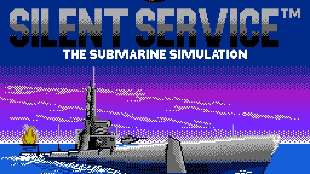 Silent service (USA) - Nintendo entertainment system / NES spill
