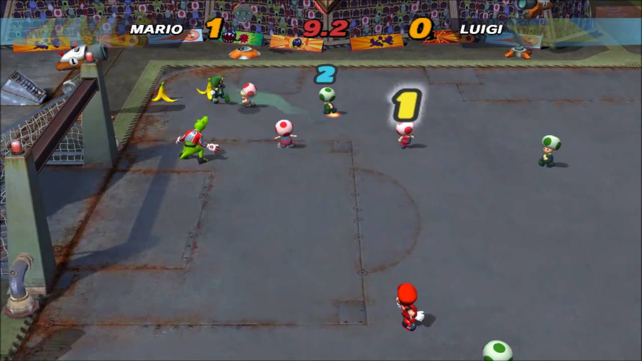 Mario smash football - Nintendo Gamecube spill