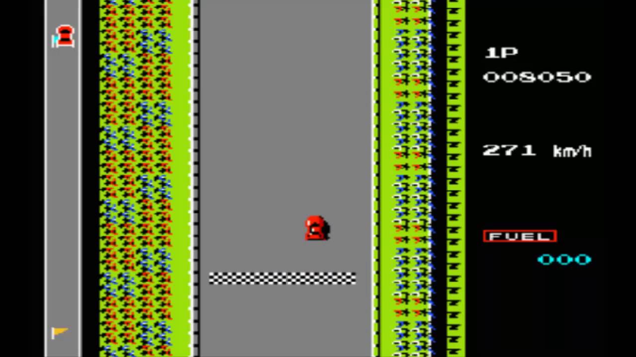 Road fighter (PAL B) - Nintendo entertainment system spill (NES)