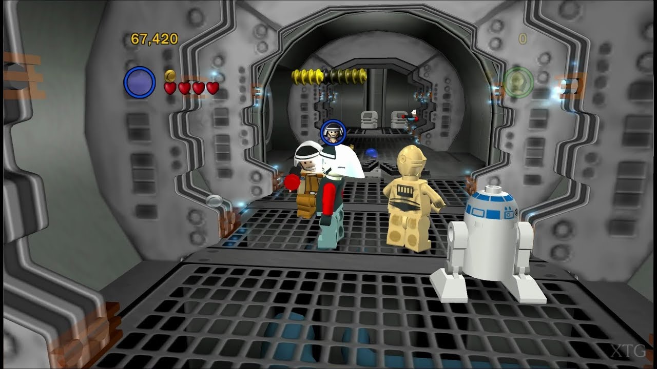 Gameplay-bilde fra Lego star wars 2 - The original trilogy - Playstation 2 spill (PS2)