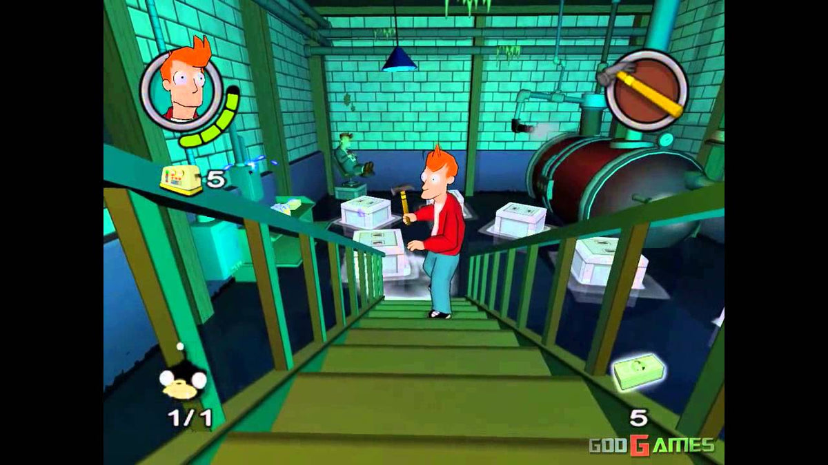 Futurama - Playstation 2 spill (PS2)