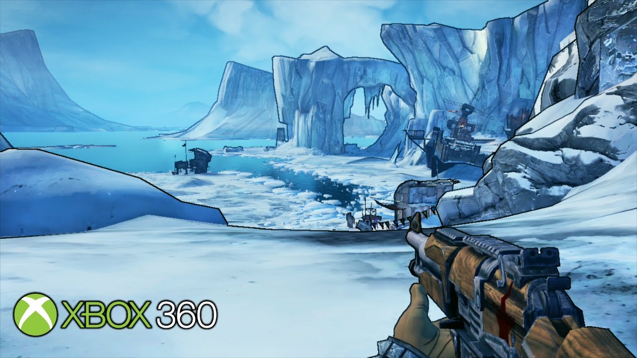 Gameplay-bilde fra The Borderlands Collection Borderlands Og Borderlands 2 Classics Xbox 360 Spill