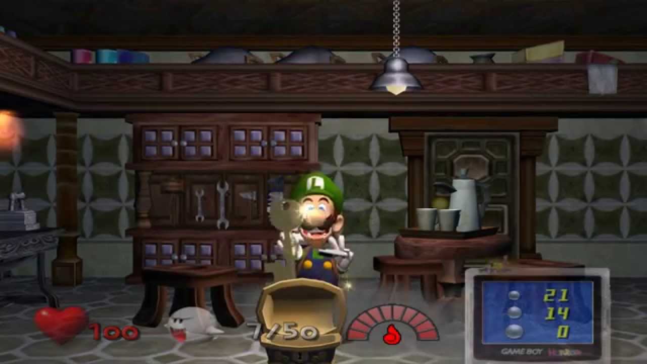 Luigi's Mansion - Nintendo Gamecube spill
