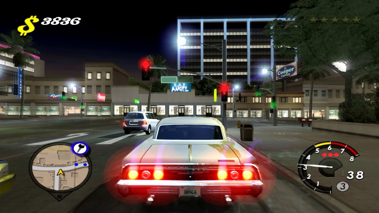 L.A. Rush - Playstation 2 spill (PS2)