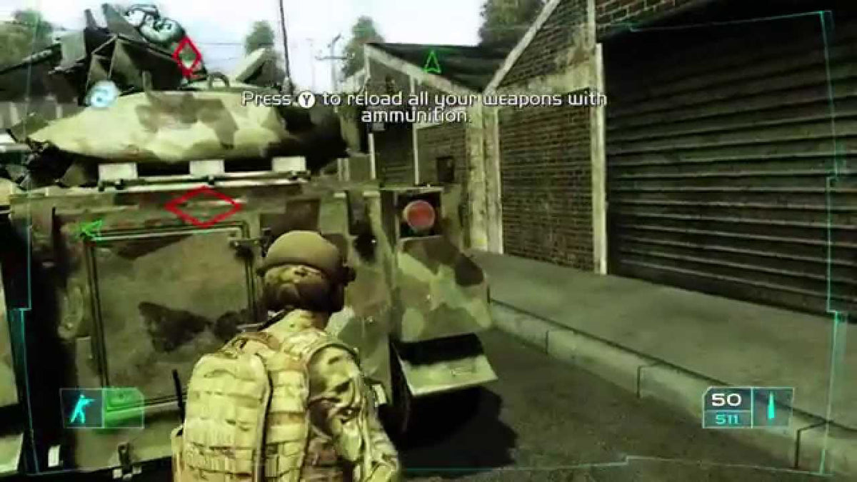 Jeu Xbox 360 Ghost Recon Advanced Warfighter - Occasion En Bon état - Version Boîte