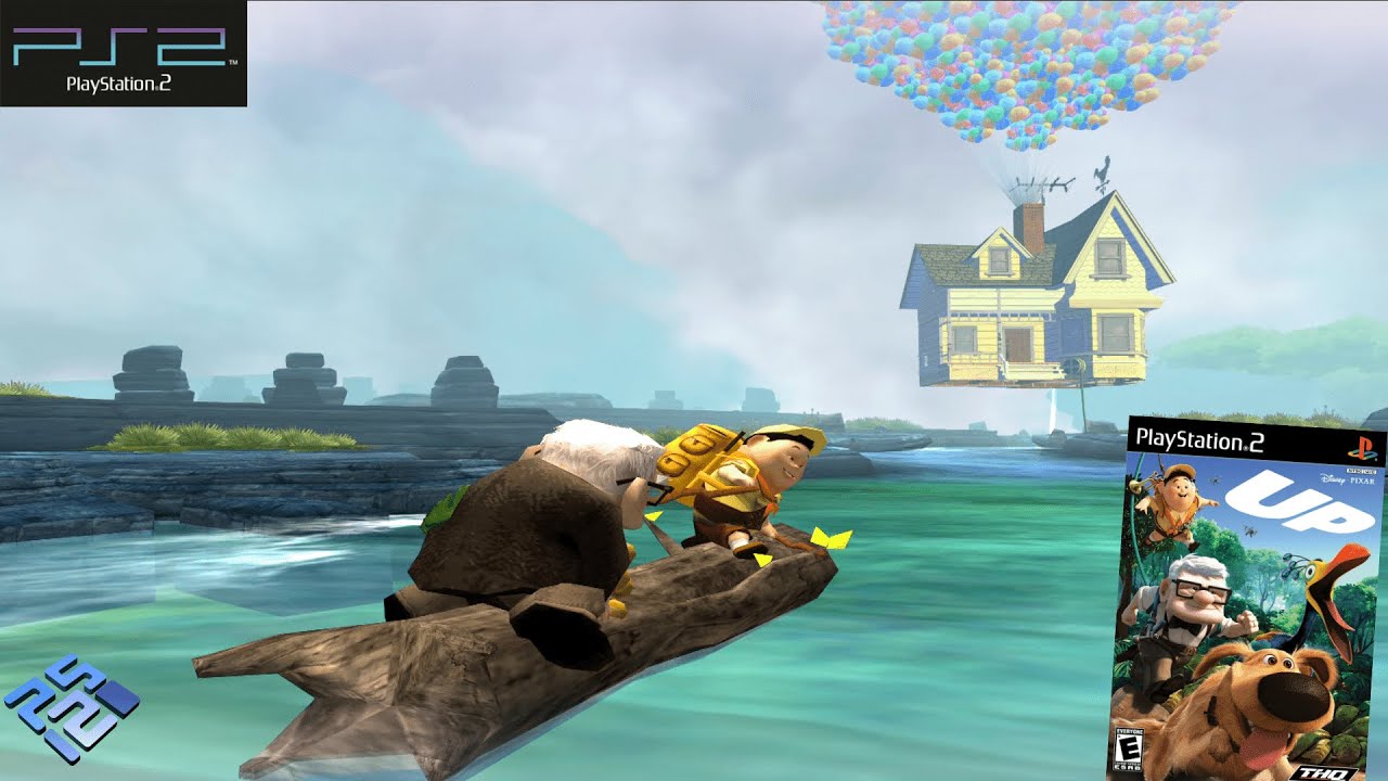 Disney Pixar Up - Playstation 2 spill (PS2)