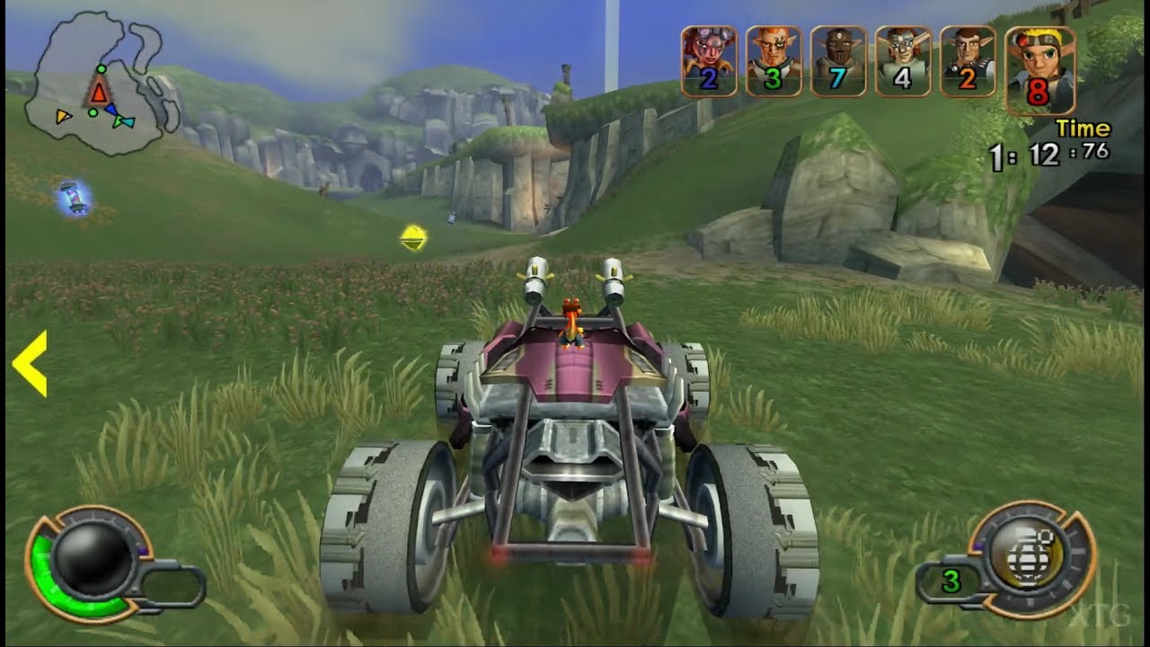 Jak X - Combat racing (platinum) - Playstation 2 spill (PS2)