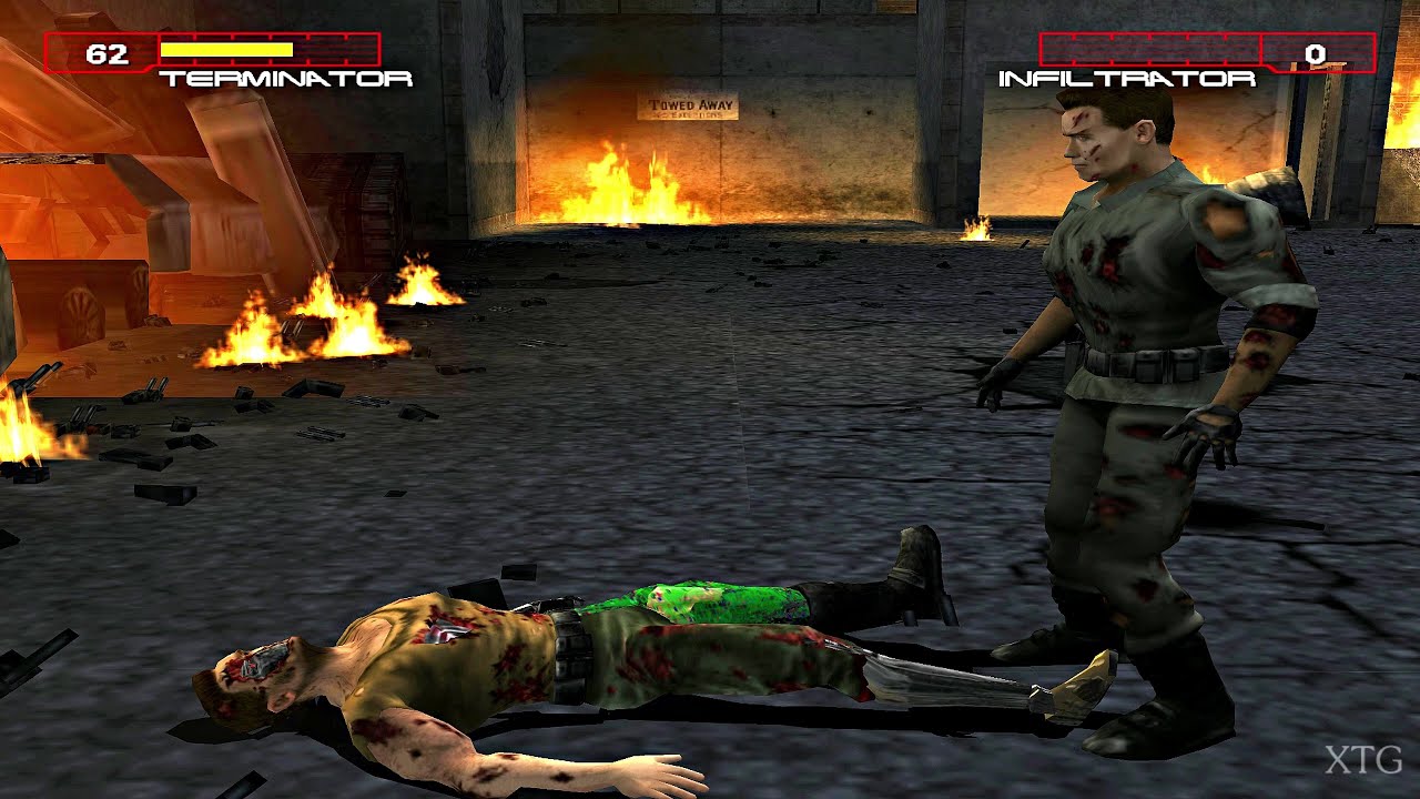 Terminator 3 - Rise of the machines - Playstation 2 spill (PS2)