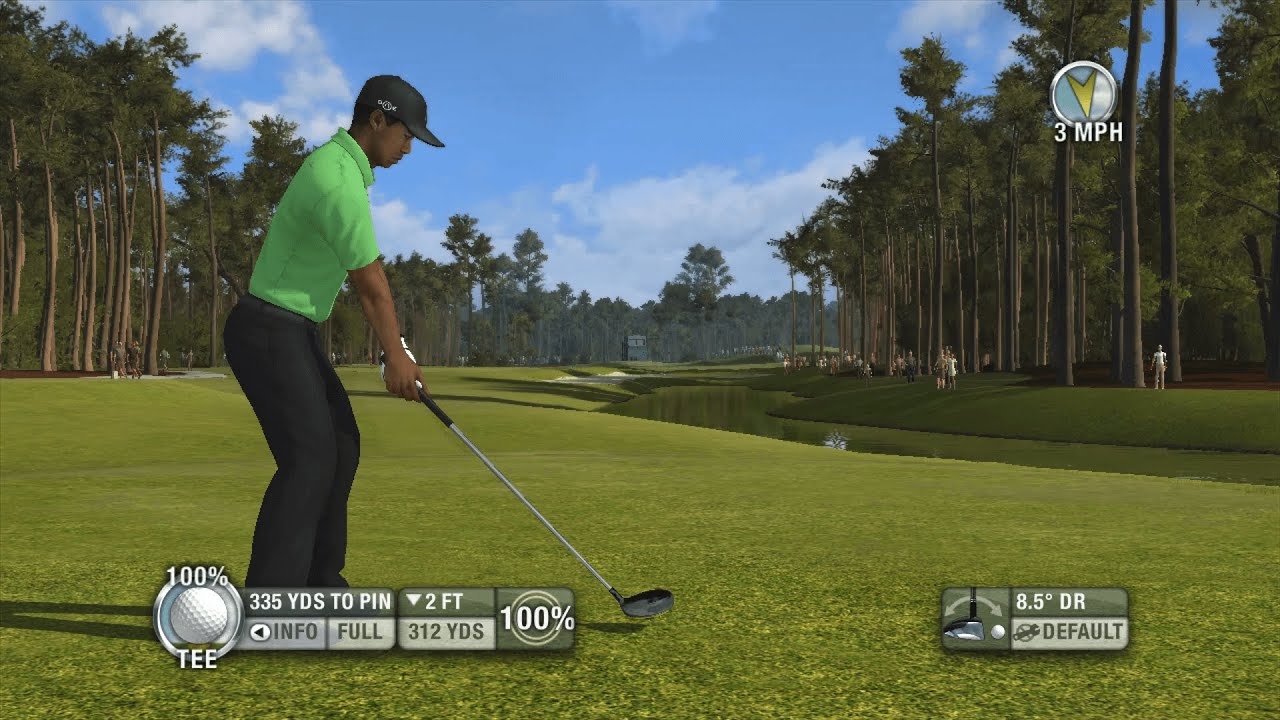 Gameplay-bilde fra Tiger Woods Pga Tour 09 Xbox 360 Spill