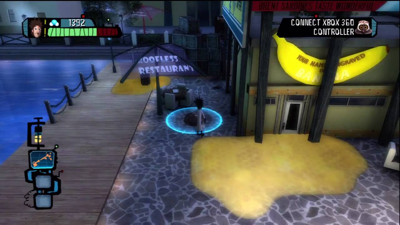 Gameplay-bilde fra Cloudy with a Chance of Meatballs – Xbox 360 spill