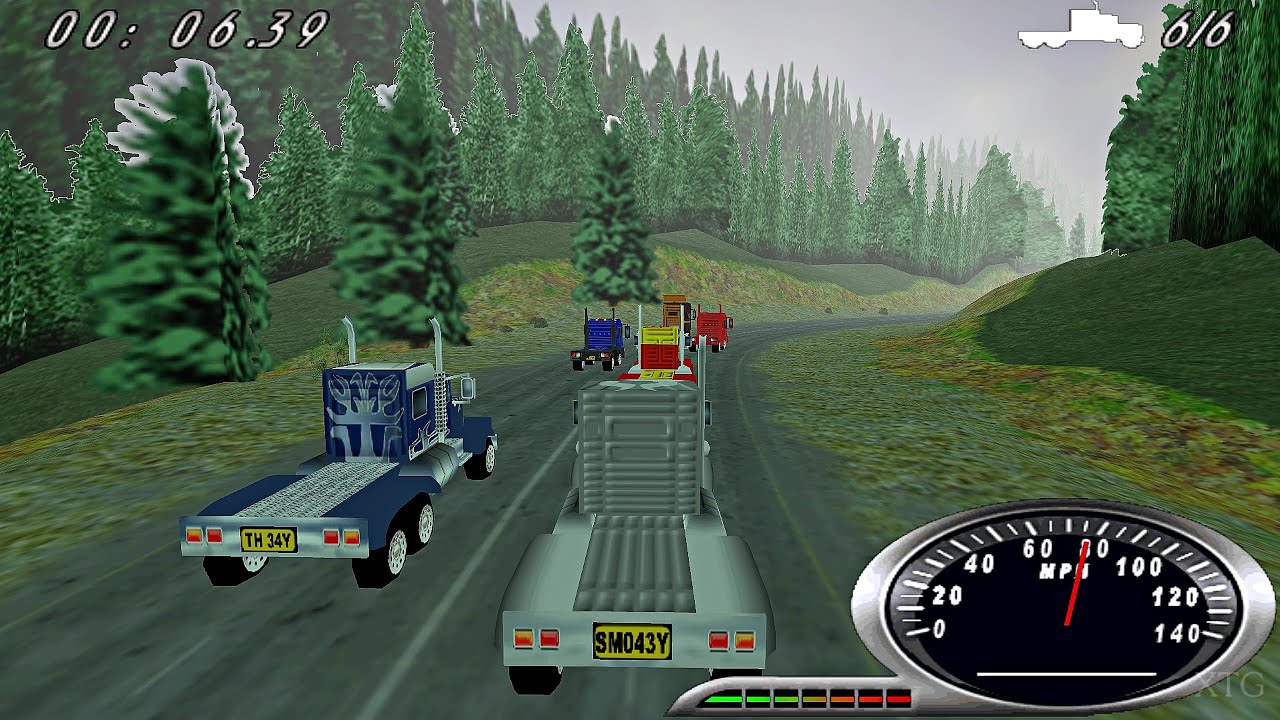 Turbo trucks - Playstation 2 spill (PS2)