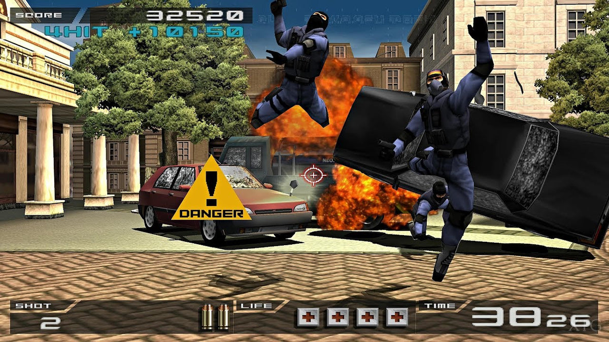 Time Crisis 2 - Playstation 2 spill (PS2)