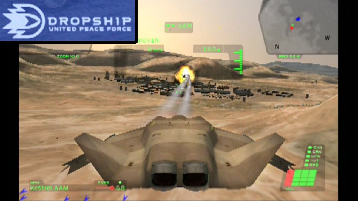 Dropship – United Peace Force - Playstation 2 spill (PS2)