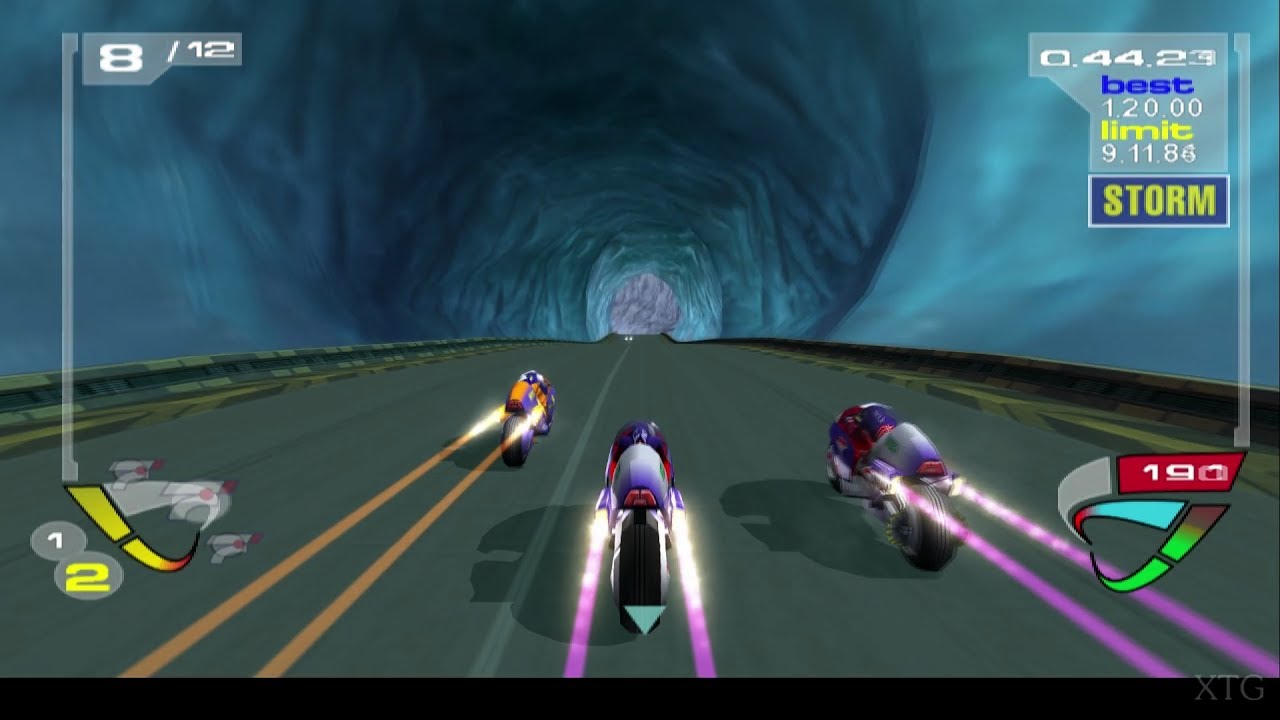 XG3 Extreme G Racing - Playstation 2 spill (PS2)
