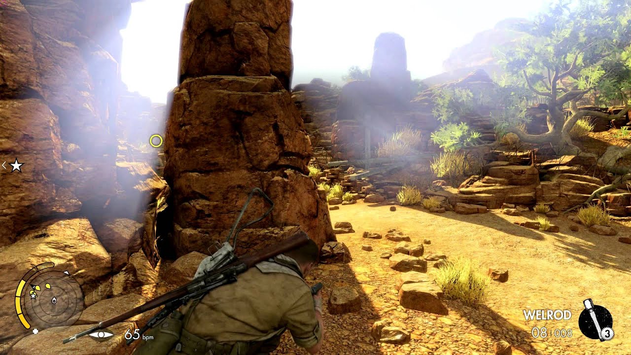 Gameplay-bilde fra Sniper elite III / 3 - Afrika - Playstation 3 spill (ps3)