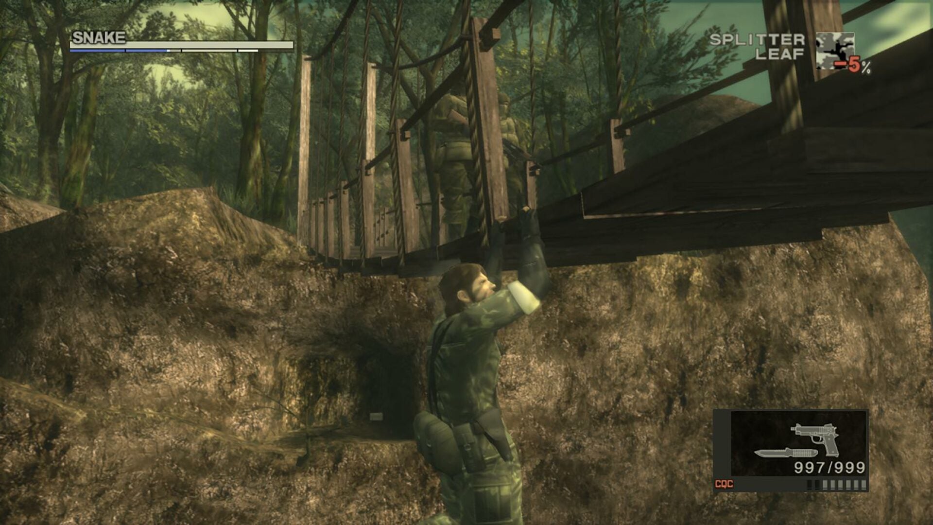 Metal gear solid 3 - Snake eater (platinum) - Playstation 2 spill (PS2)