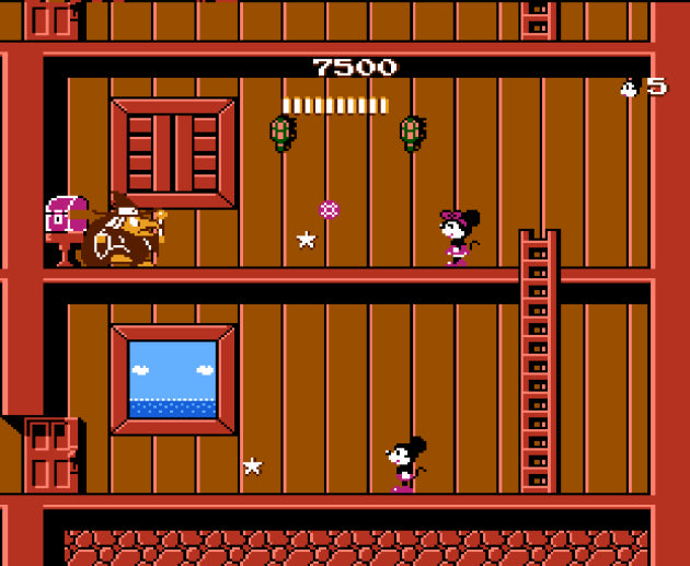 Mickey Mousecapade (USA) (i eske) - Nintendo entertainment system / NES spill