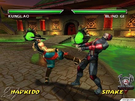 Gameplay-bilde fra Mortal kombat - Deadly alliance (platinum) - Playstation 2 spill (PS2)