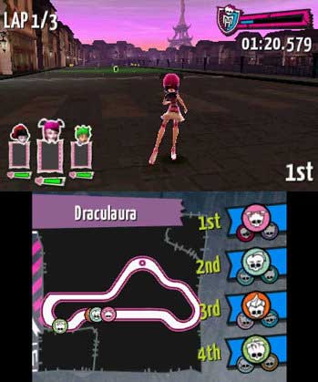 Monster high - Skultimate roller maze – Nintendo 3DS spill