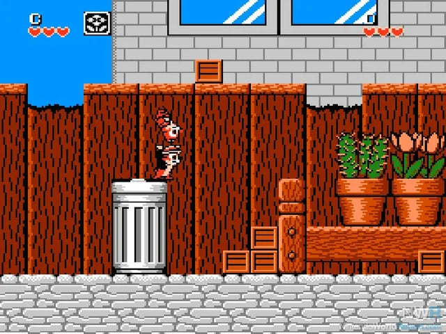 Chip 'N dale - Rescue rangers (PAL B / SCN) - NES spill