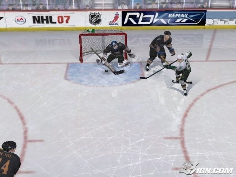 Gameplay-bilde fra NHL 07 - Playstation 2 spill (PS2)