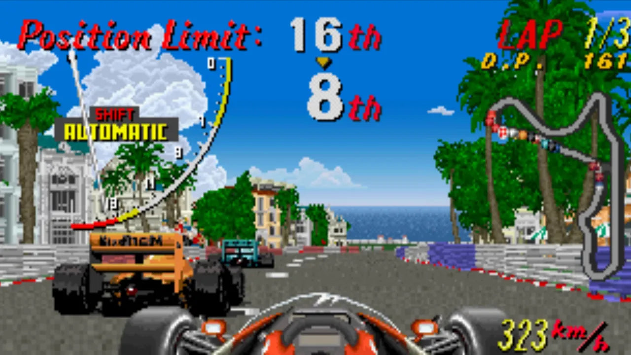 Super monaco GP - Sega master system spill