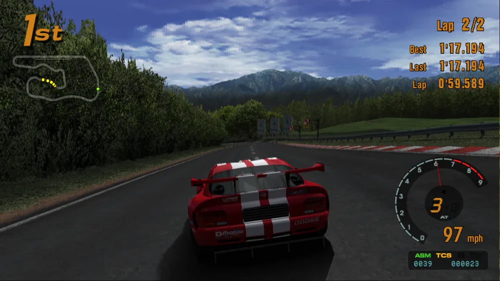 Gran turismo 3 - A-Spec - Playstation 2 spill (PS2)